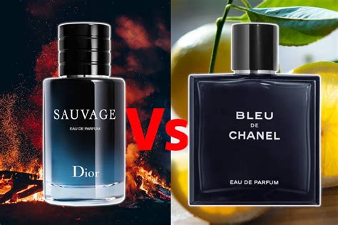 bleu de chanel vs sauvage dior|dior vs chanel perfume.